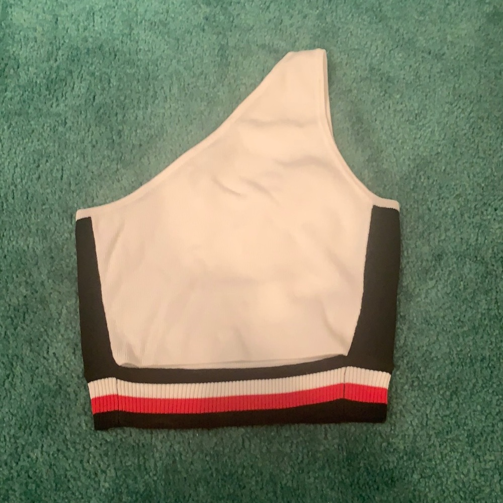 Medium Brooklyn Karma one shoulder cropped top